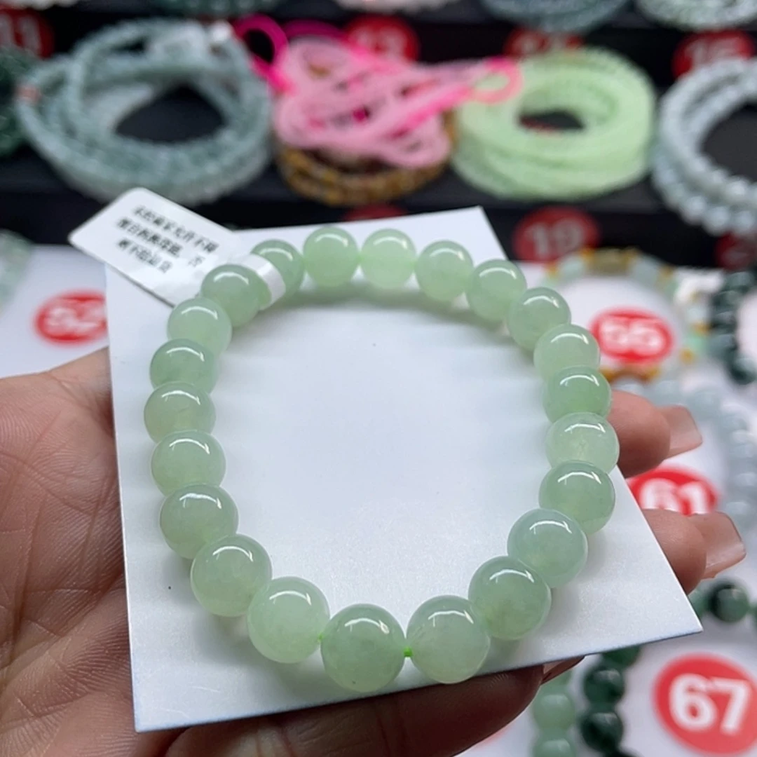 【闪购商品】翡翠手链未镶嵌没*画