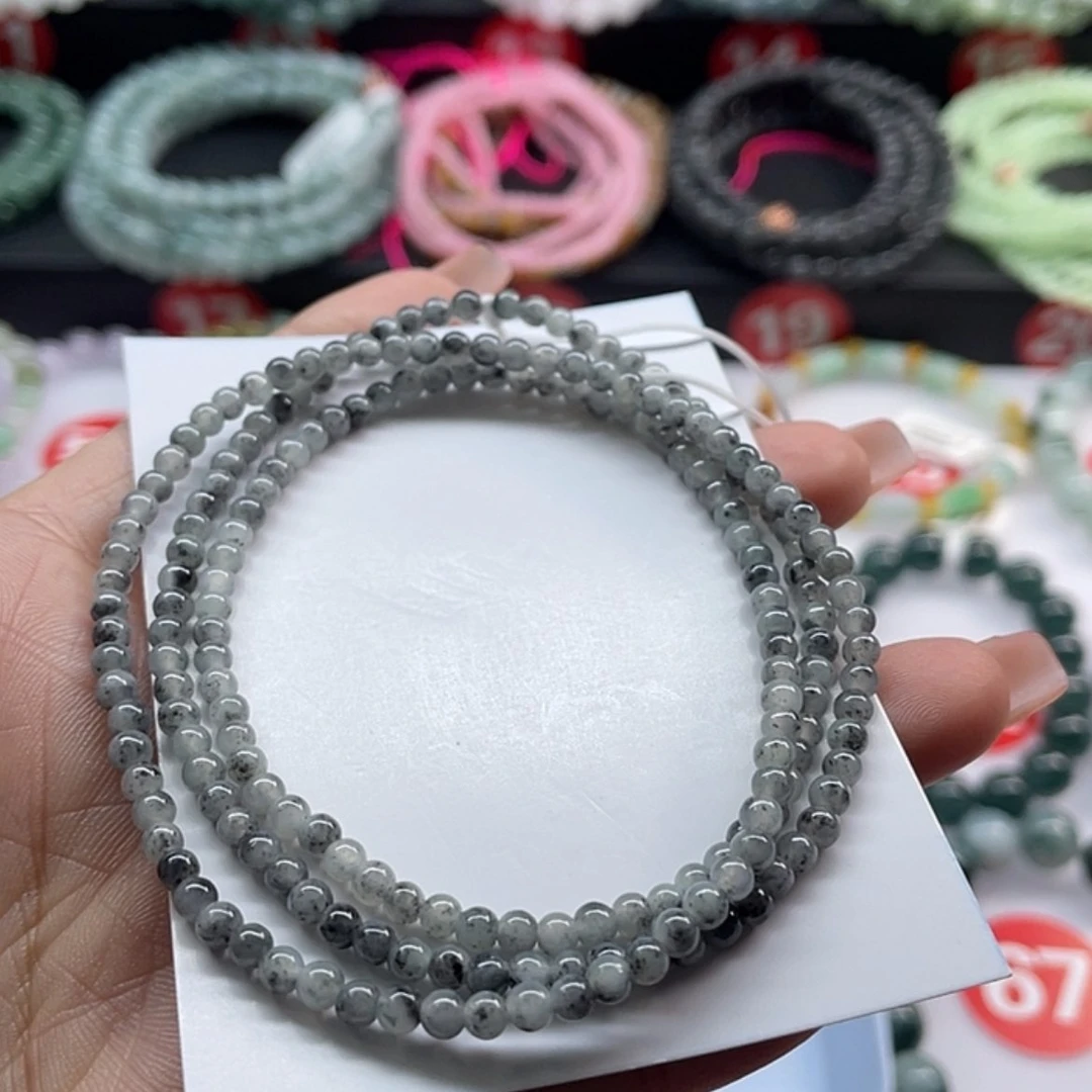 【闪购商品】翡翠手链未镶嵌k**园