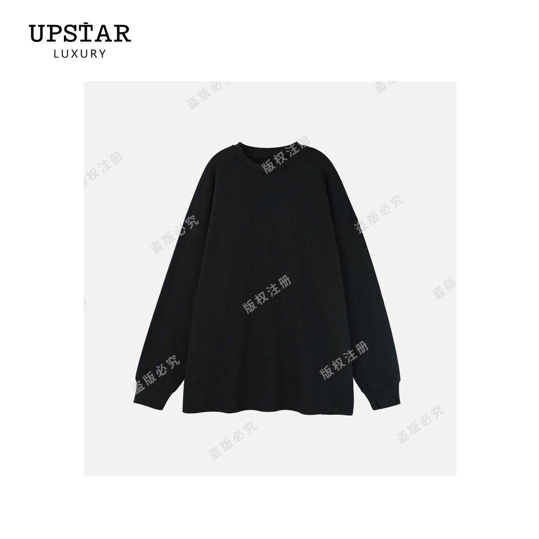 【Linda姐高端线】秋季新款时尚简约宽松圆领上衣卫衣AF3SWY450