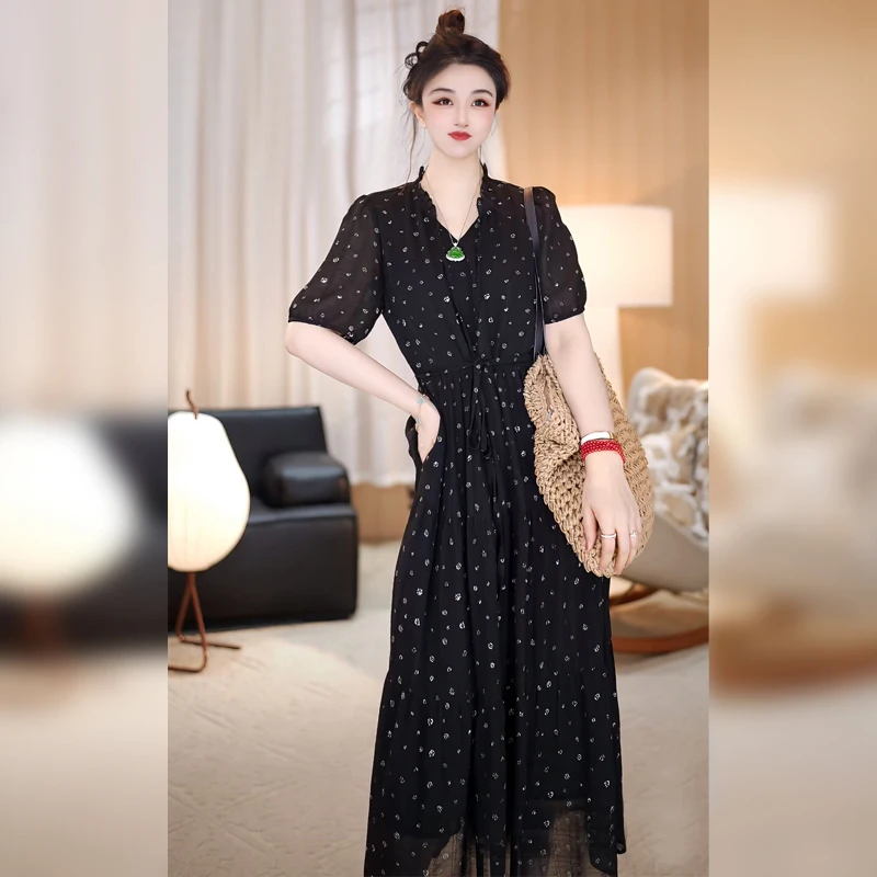 【Linda姐高端线】时尚气质轻奢高端女装连衣裙裙子AS4LYH1351