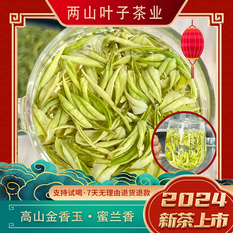 【高山金香玉】2024新茶品质安吉白茶花蜜香奶香罐装茶