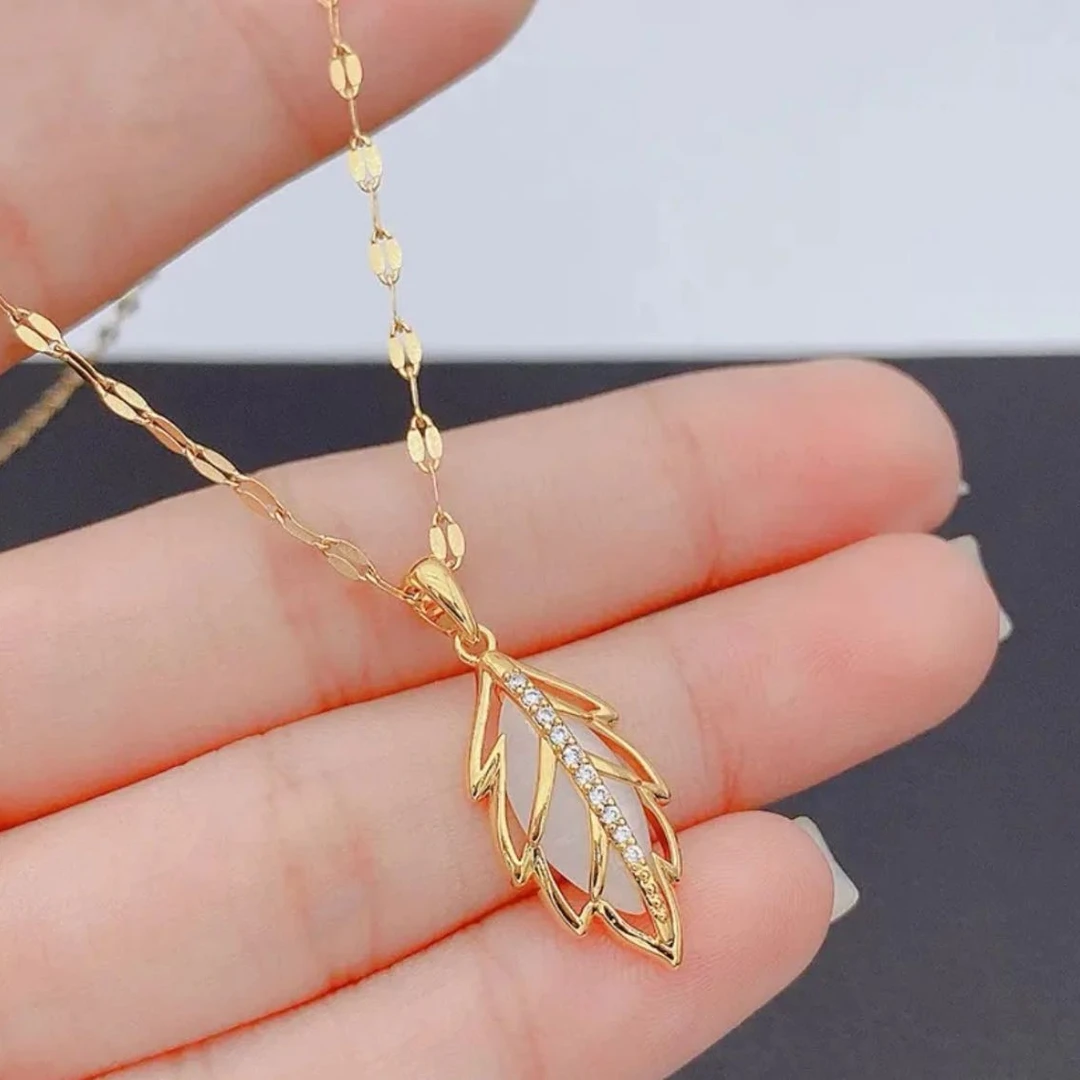 钛钢项链 直播间67号·设计感时尚气质百搭简约坠链轻奢项链XL9157