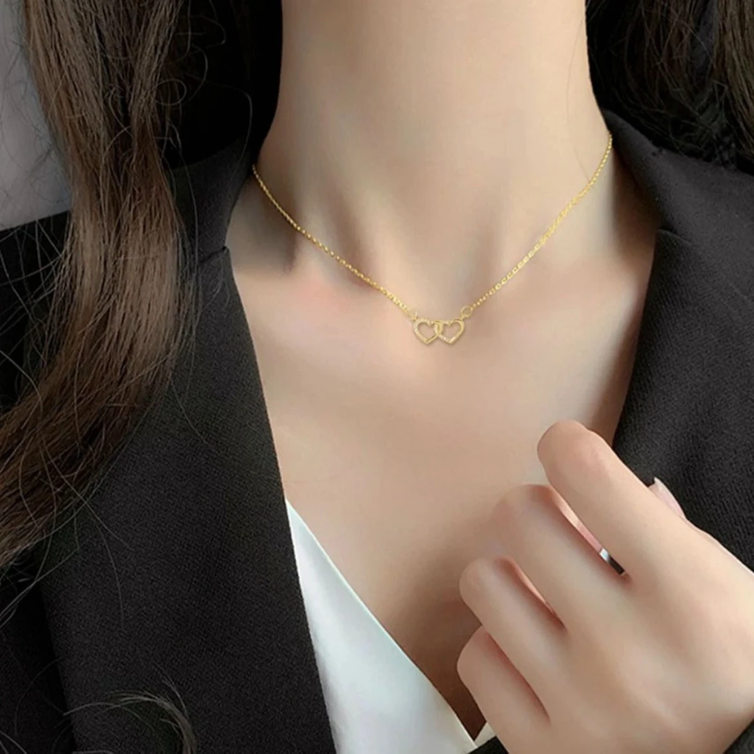 钛钢项链 直播间52号·设计感时尚气质百搭简约坠链轻奢项链XL9446