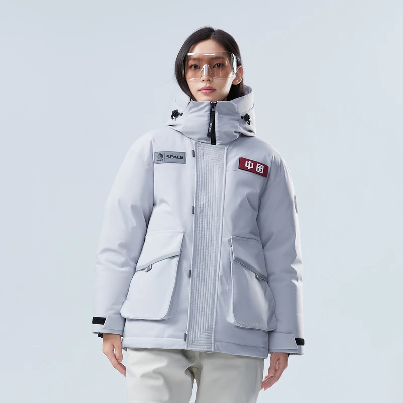 波司登24年秋冬新款一手长太空系列男女同款保暖厚实羽绒服3630