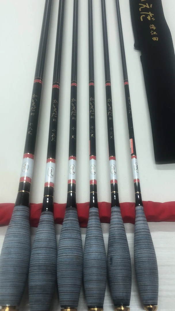 蓝线握把海江田鲫鱼竿5h28调轻细休闲野钓高碳鲫鱼杆