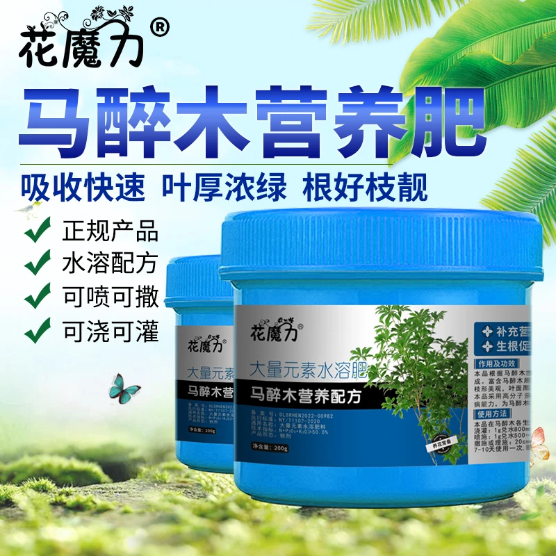 马醉木专用营养肥水培盆栽吊钟盆景庭院室内地栽植物四季养护用肥