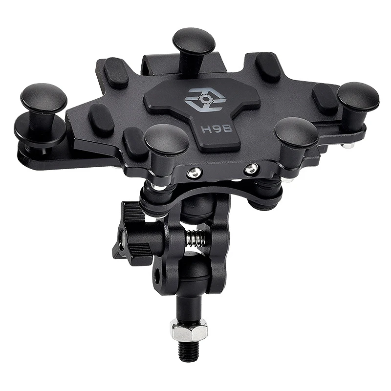 摩托车防震防抖铝合金手机架电动车骑车拍摄机车减震手机导航支架