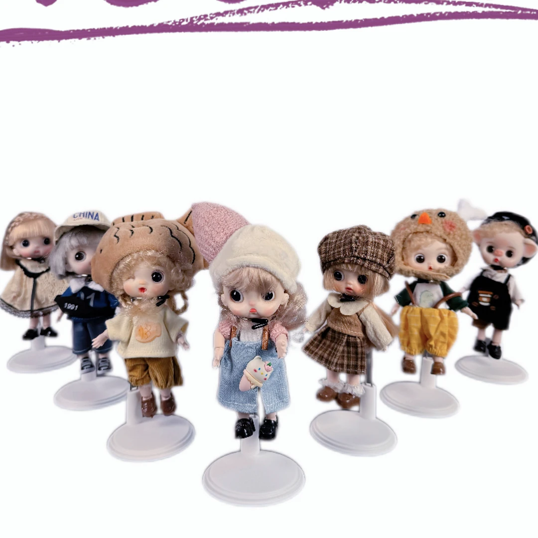 桃桃丸子【礼盒装】趣味潮玩/手办/摆件/可爱玩偶女孩儿童生日礼物