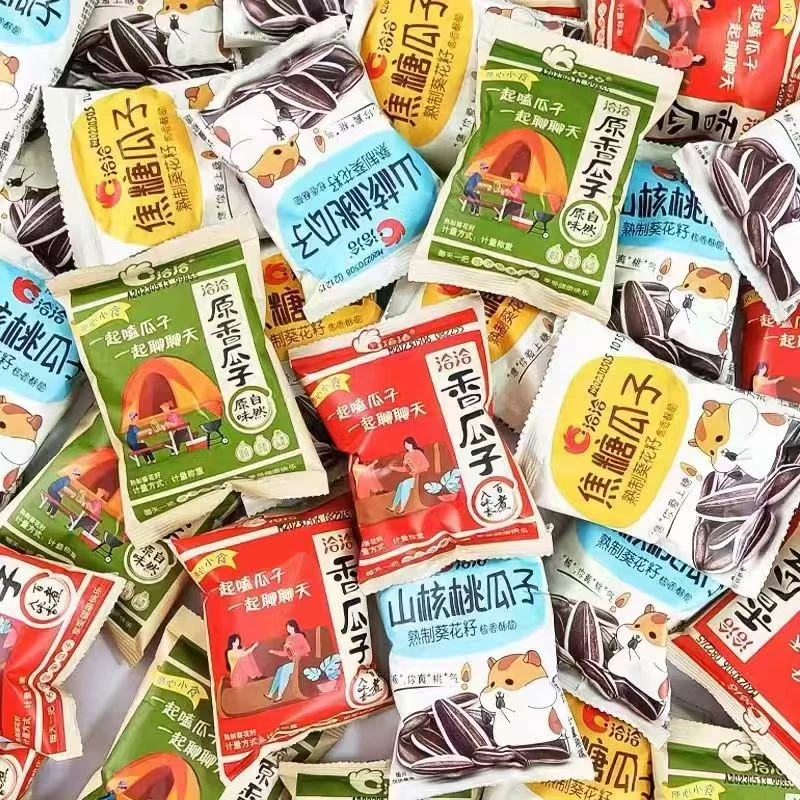 洽洽香瓜子炒货恰恰五香瓜子葵花籽小包装年货新货休闲零食品散装