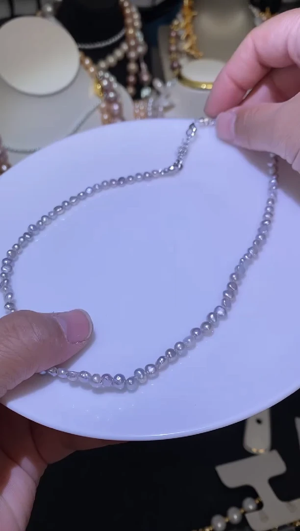 【闪购商品】淡水珍珠项链未镶嵌多人