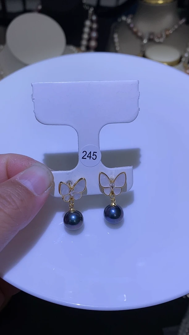 【闪购商品】淡水珍珠耳饰未镶嵌扔掉