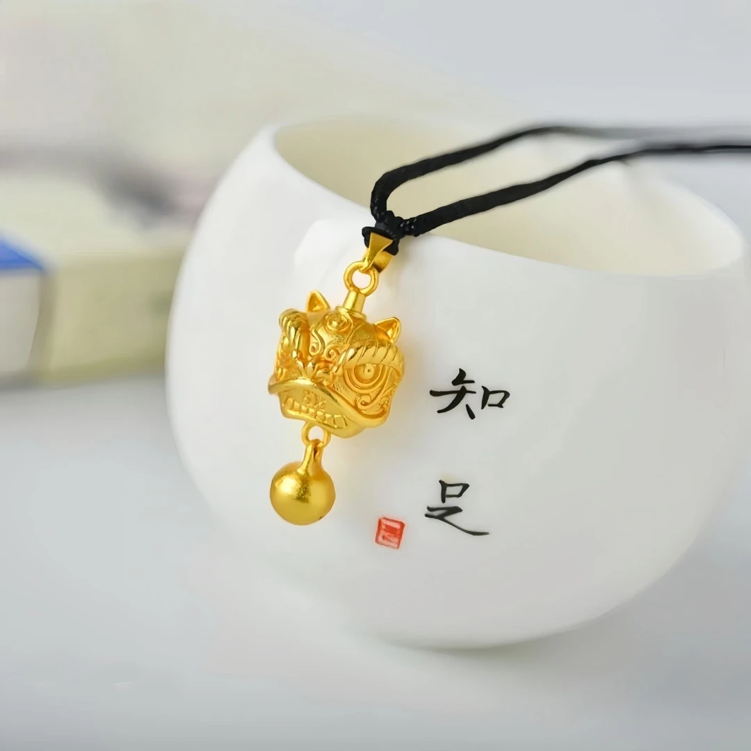 {抖音好物}时尚醒狮吊坠百搭精美气质挂坠