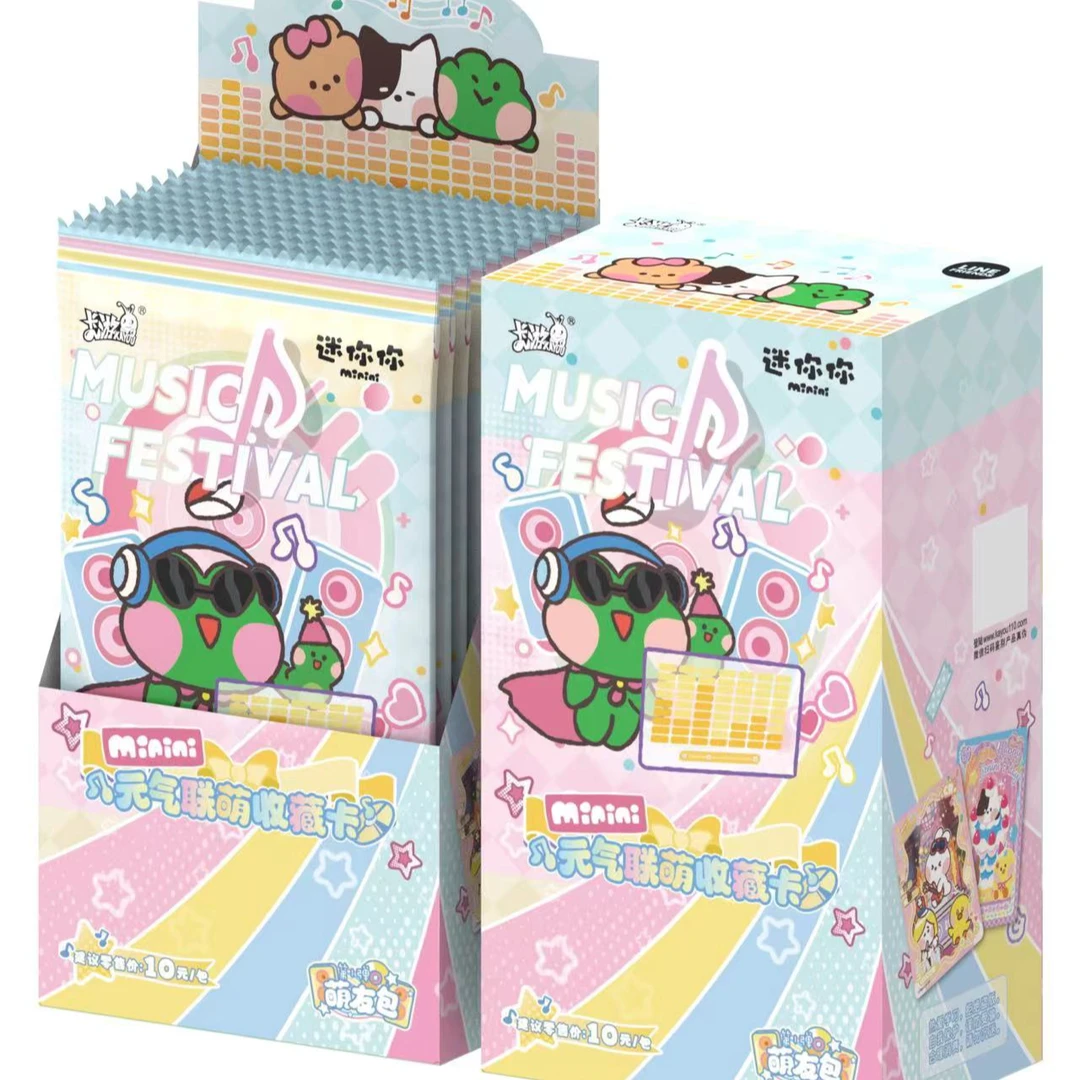 卡游LINE FRIENDS minini-元气联萌收藏卡-萌友包【代拆】
