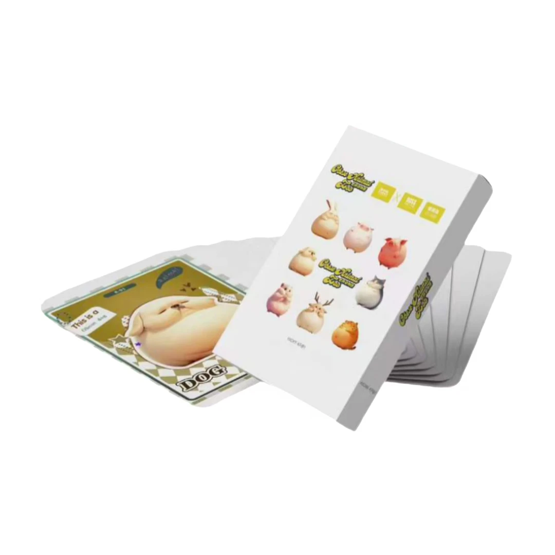 【卡卡欧卡卡 X BOSS手绘工作室】《肥胖动物园》收藏卡卡牌【代拆】