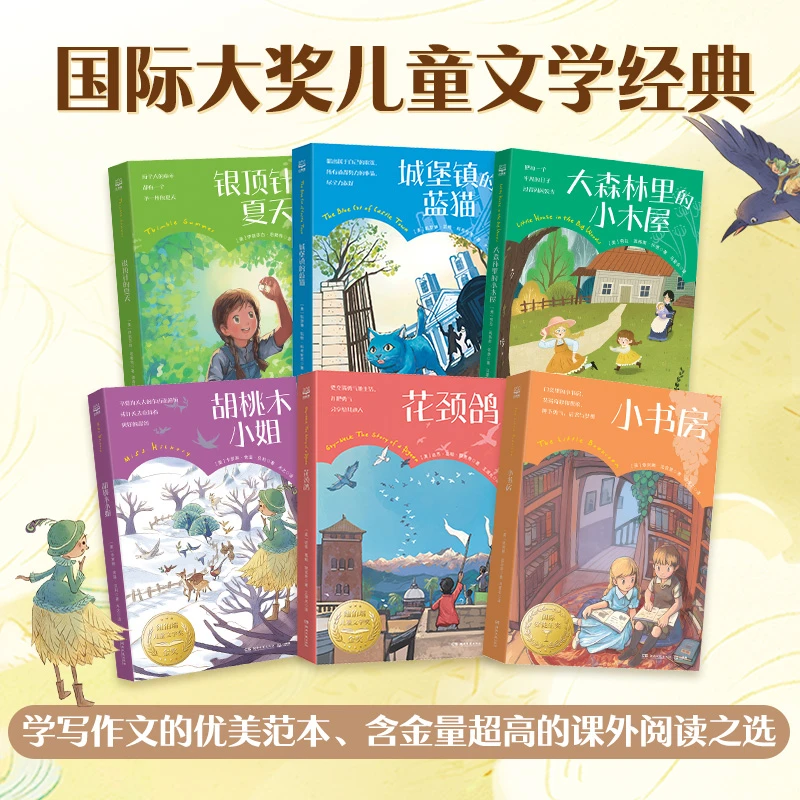 【博集】国际大奖经典佳作系列6册 儿童文学精美彩插 课外阅读读物