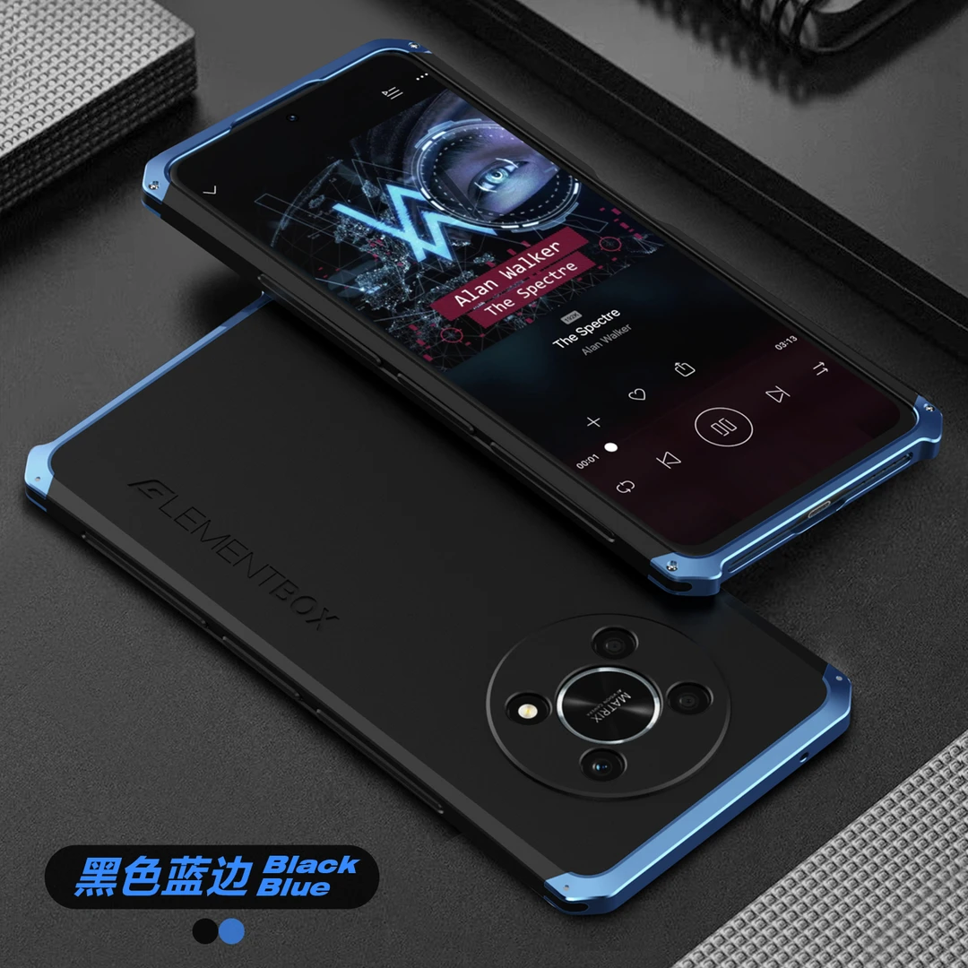 适用荣耀X30金属边框手机壳honorX30镜头全包防摔新款商务保护套