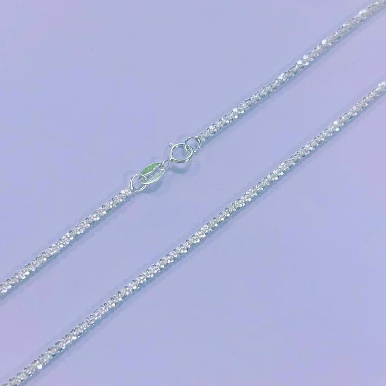 鸣钻国际 链子925银 【鸣钻国际MZ】925银菜花项链 YXL017