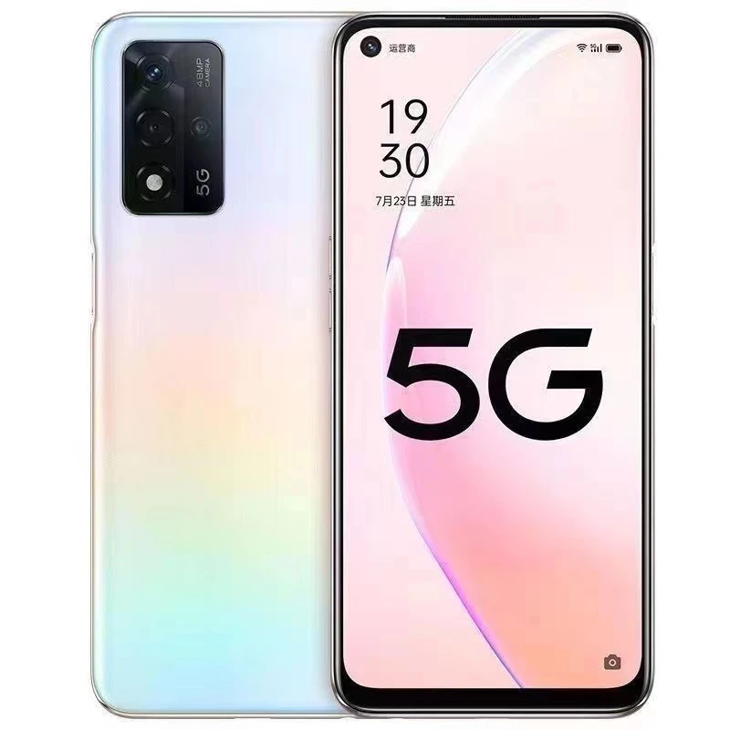 9新 OPPO A93s 5G双卡5000毫安大电池90HZ处理高刷游戏原装二手机