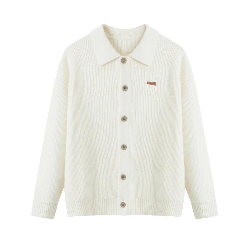 秋冬男式休闲针织外套百搭简约青少年针织衫纯色显瘦开衫XJ20245