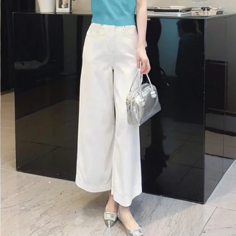 时尚套装休闲风宽松白色时尚短袖气质显瘦套装夏季百搭减龄衬衫