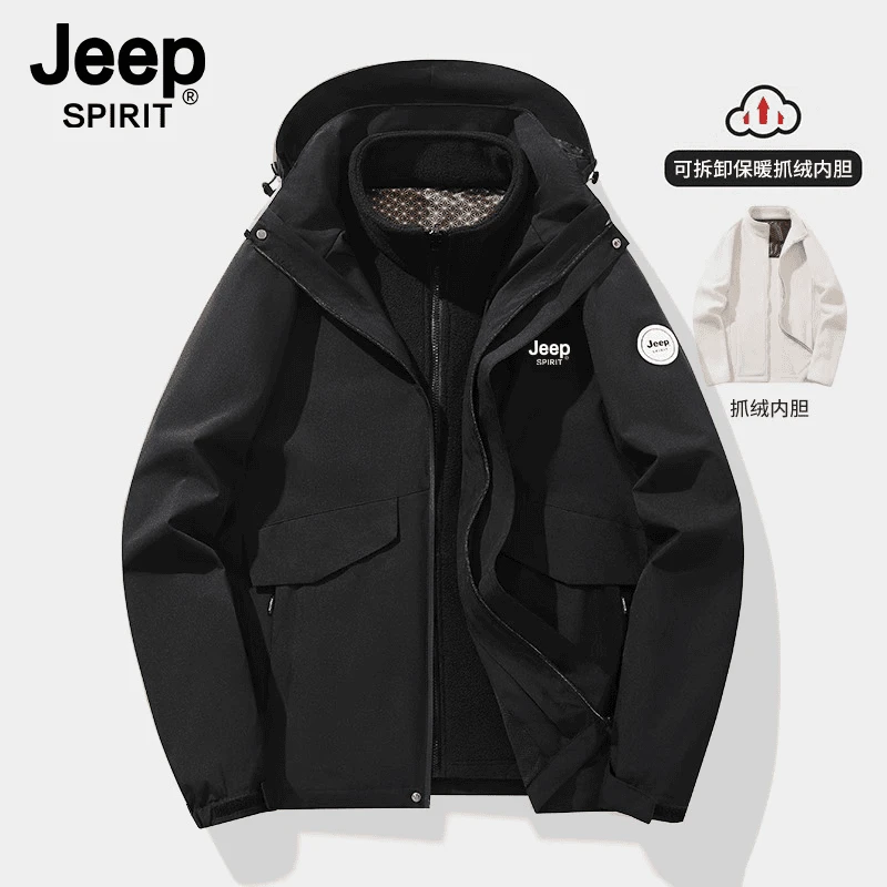 【辛选专属】JEEP/吉普【极寒系列】男女同款外套防风保暖秋冬季外衣