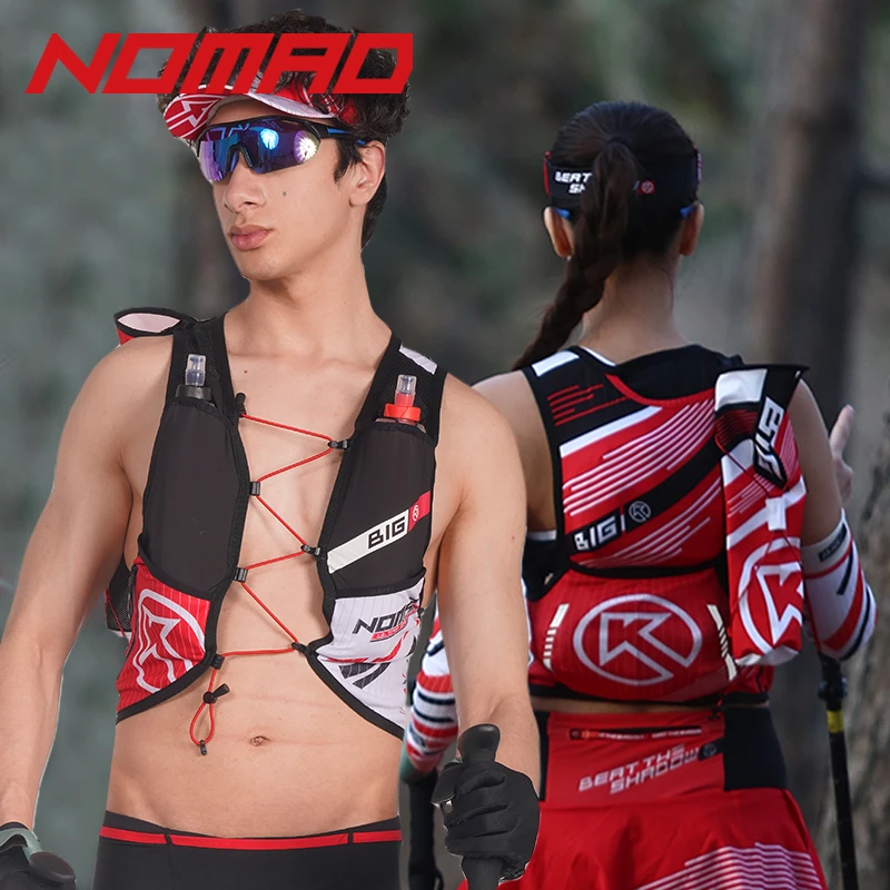 BigK 大K NOMAD12L越野背包 自带杖包 强装必备 户外运动山地越野