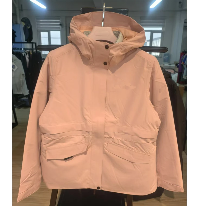 2141202 男女款户外运动防风防水耐磨保暖三合一冲锋衣