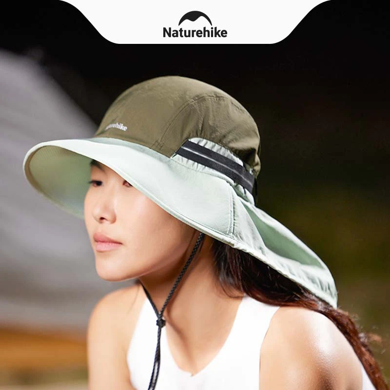 Naturehike挪客 2421LG016 户外休闲轻量透气防晒大檐帽