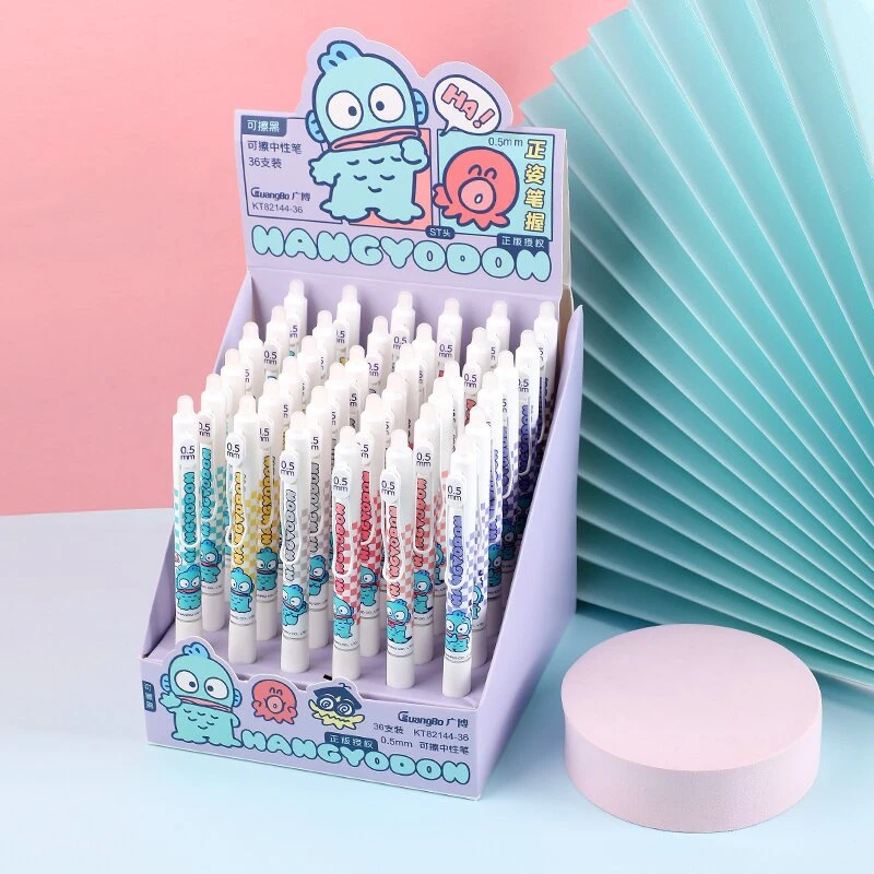 憨小姐【KT82144-36三丽欧小丑鱼按动中性笔可擦黑】