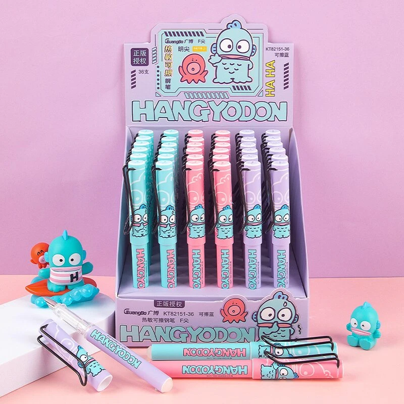 憨小姐【KT82151丑鱼热可擦-蓝钢笔F尖】