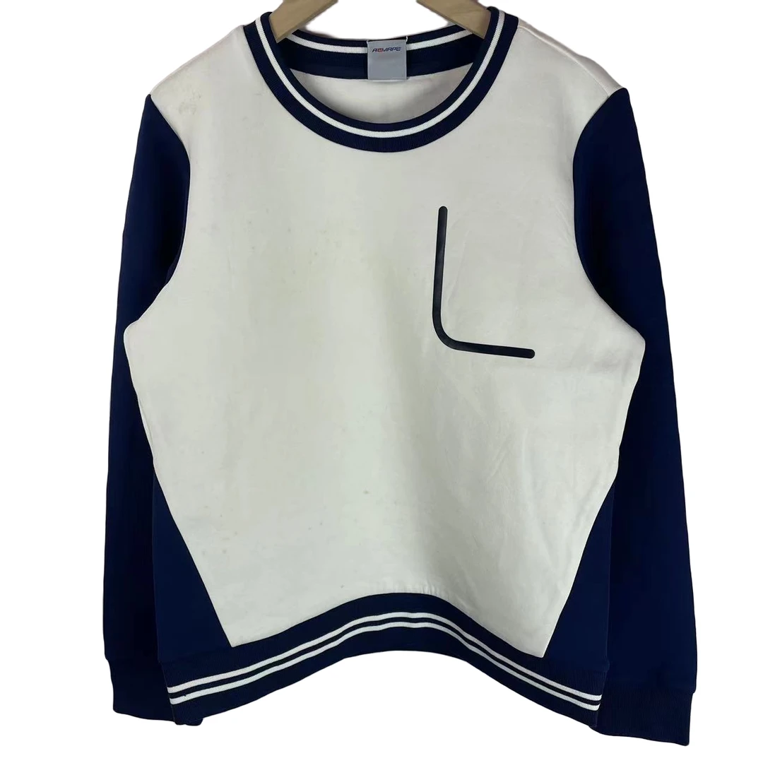 【白色位置泛黄】2328 4092 女款户外运动休闲圆领套头运动卫衣