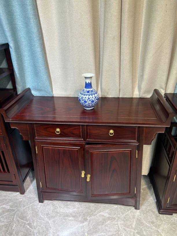 黑酸枝一米 玄关柜 置物柜