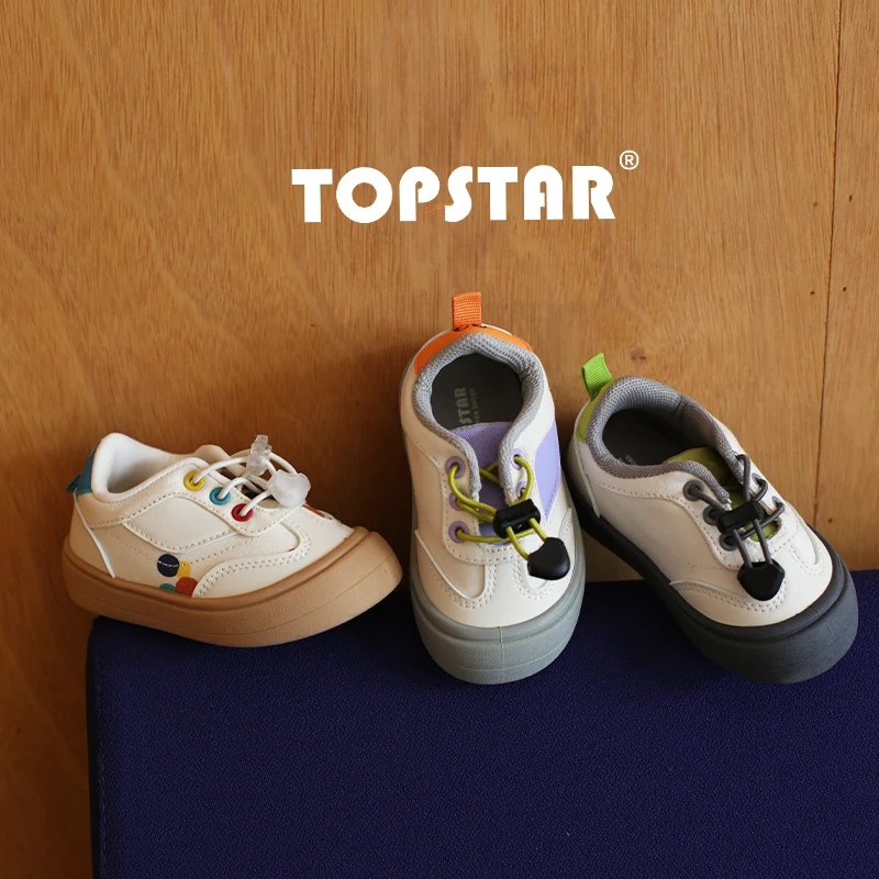 【达人专属】TOPSTAR2024秋季新款软底儿童运动鞋2053