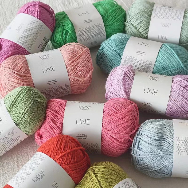 SANDNES LINE 挪威进口亚麻棉线春夏线（宝宝可穿不缩水）