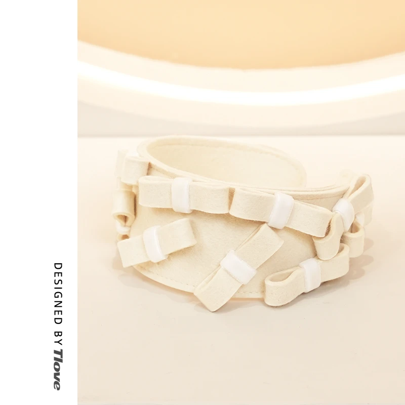 9638+TLOVE 2024新款轻奢时尚潮流百搭羊毛发圈