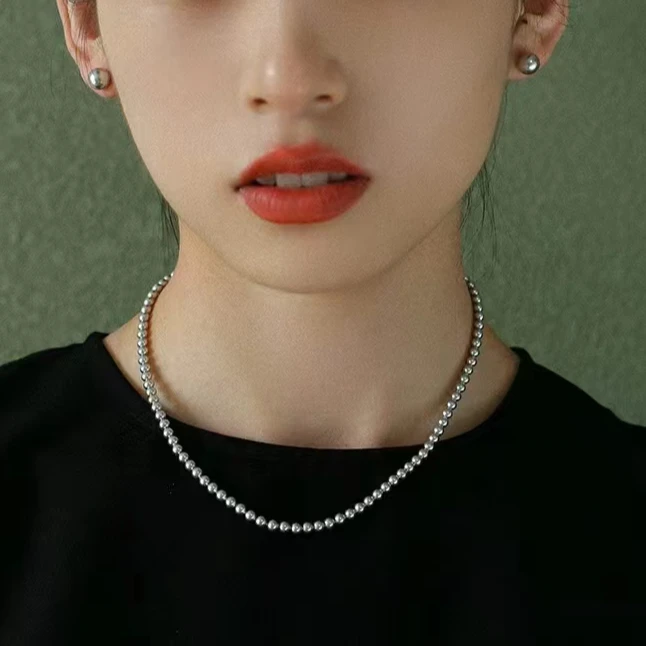 合金项链 宝丫轻奢  女式气质时尚百搭小众项链B8695