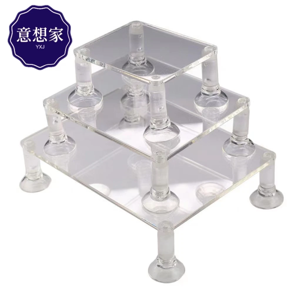 潜水泵变频水泵上滤盒鱼缸底沙亚克力底座支架增高裸缸出水中号