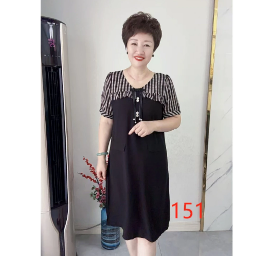 【于姐推荐】151百搭减龄气质连衣裙(裙长102)
