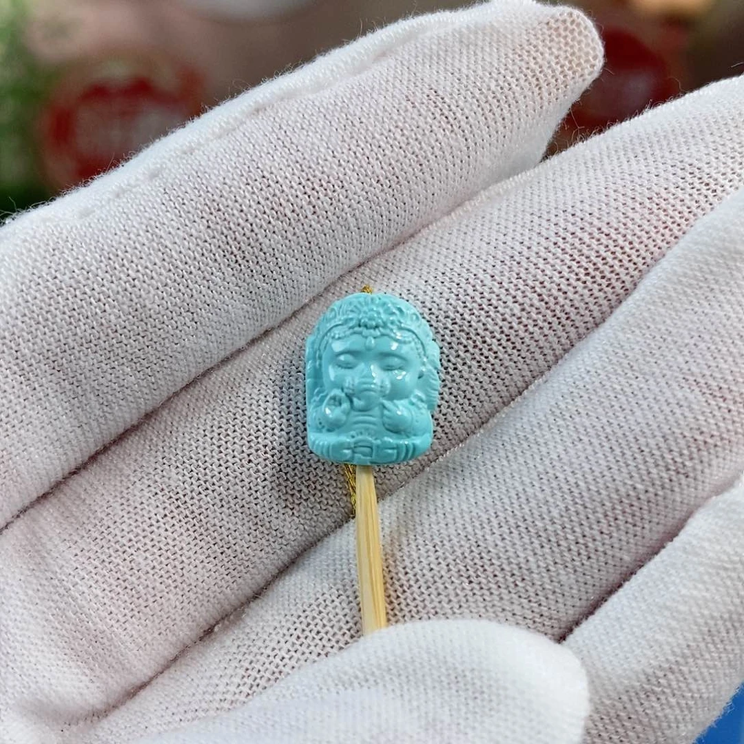 绿松石珠宝奇石未镶嵌