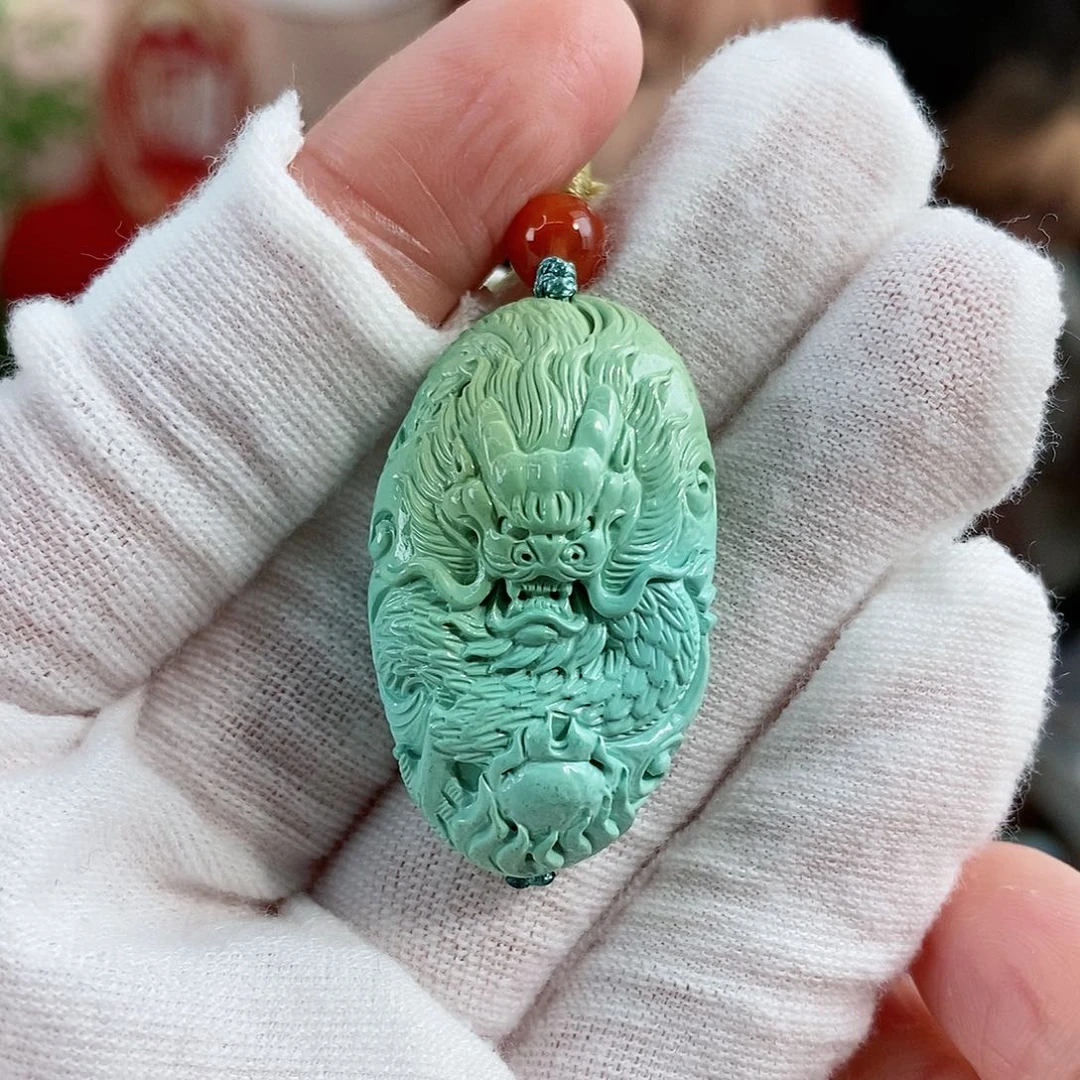 绿松石珠宝奇石未镶嵌