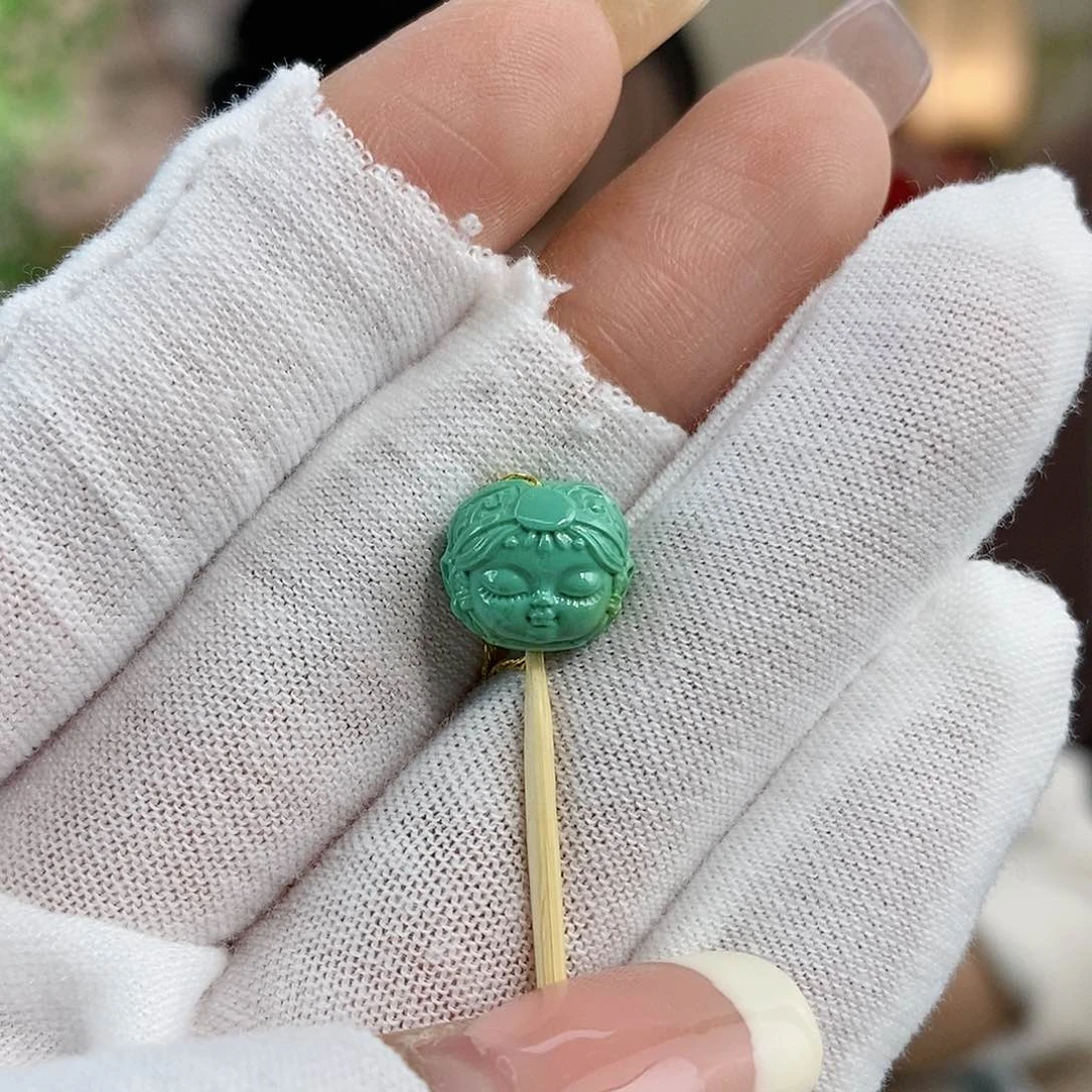 绿松石珠宝奇石未镶嵌