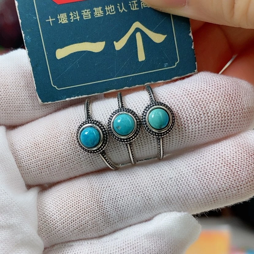 【闪购商品】绿松石多样性发货银S925镶嵌