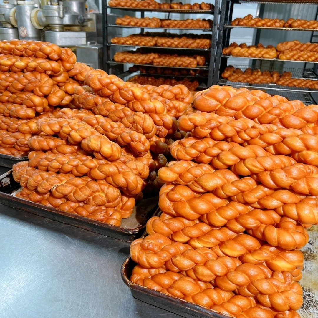 东北老式大麻花油炸麻花纯手工制作80后小吃零食传统特色美味食品