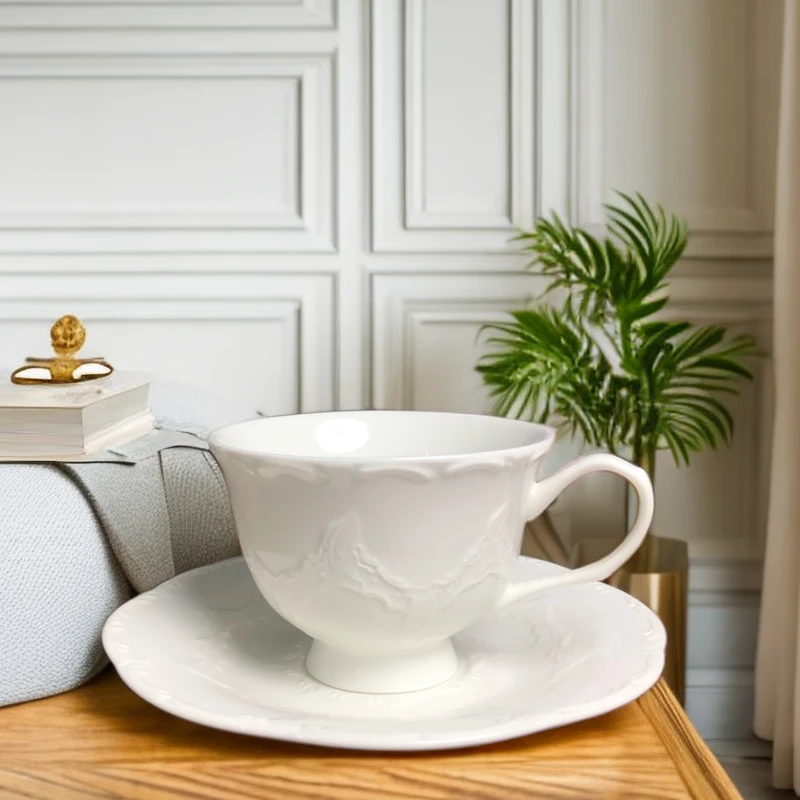 老货梅森杯陶瓷欧式描金手工法式家用陶瓷骨质瓷