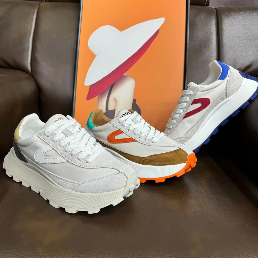 【666-3】2024男鞋新款百搭时尚运动薄款男士潮鞋板鞋休闲