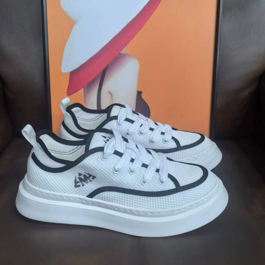 【605-1】2024男鞋新款百搭时尚运动薄款男士潮鞋板鞋休闲