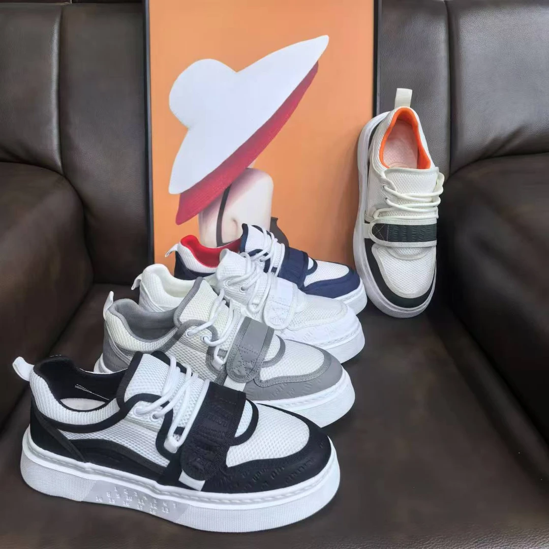 【5111-3】2024男鞋新款百搭时尚运动薄款男士潮鞋板鞋休闲