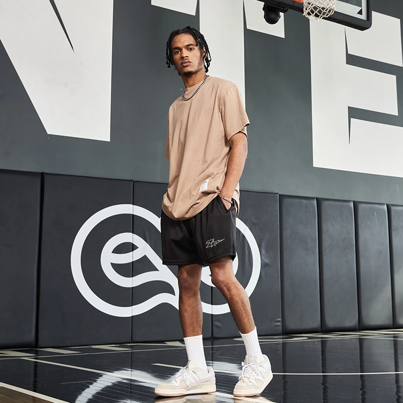 ZONEiD 23SS春夏针织运动短裤男宽松透气速干美式篮球五分裤中裤