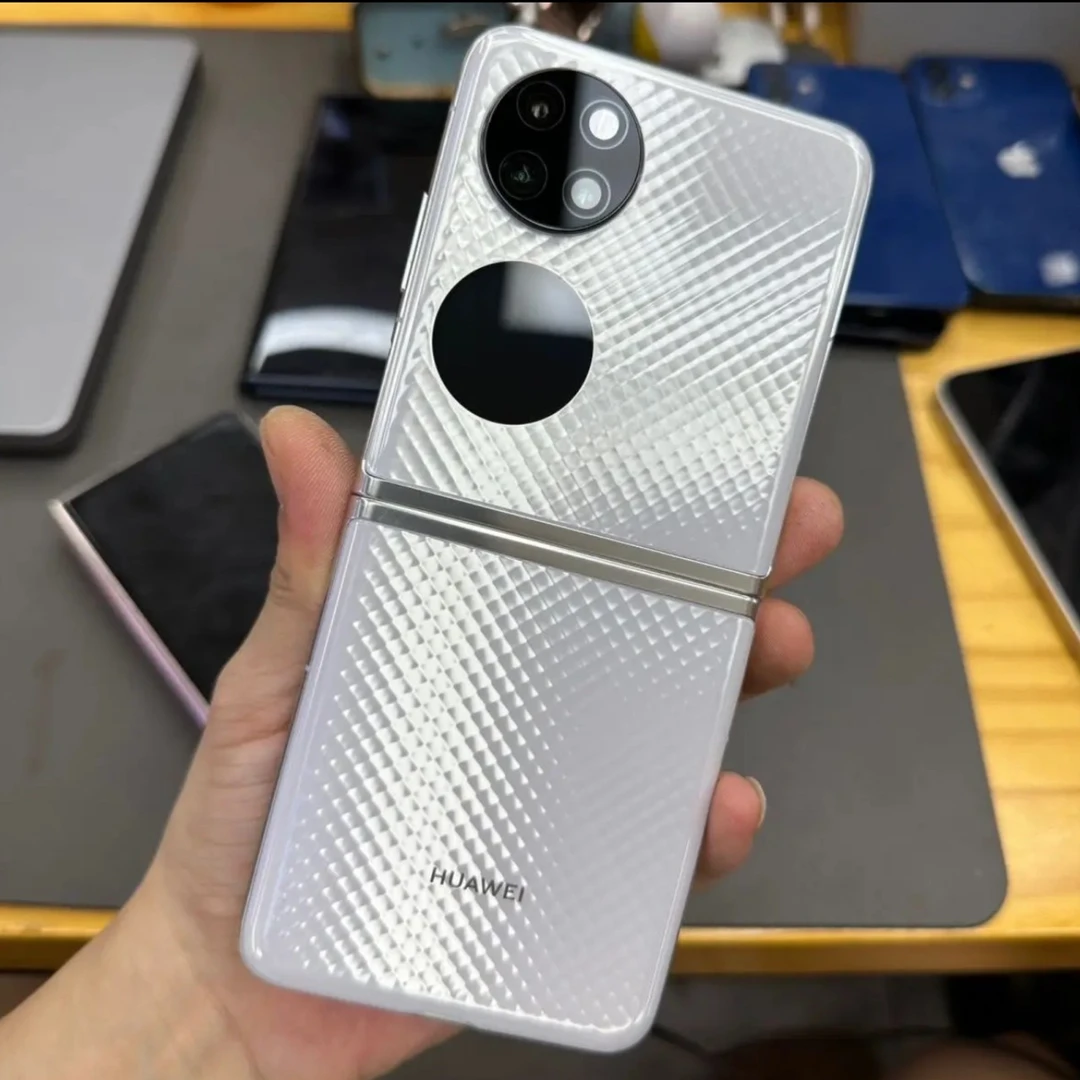 9新 Huawei/华为 P50pocket艺术定制全网通 折叠二手手机