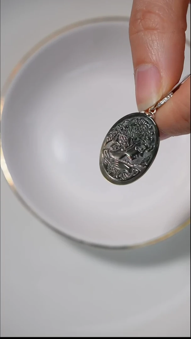 【闪购商品】贝壳（贝母）吊坠（含链）未镶嵌Y19大溪地贝母吊坠